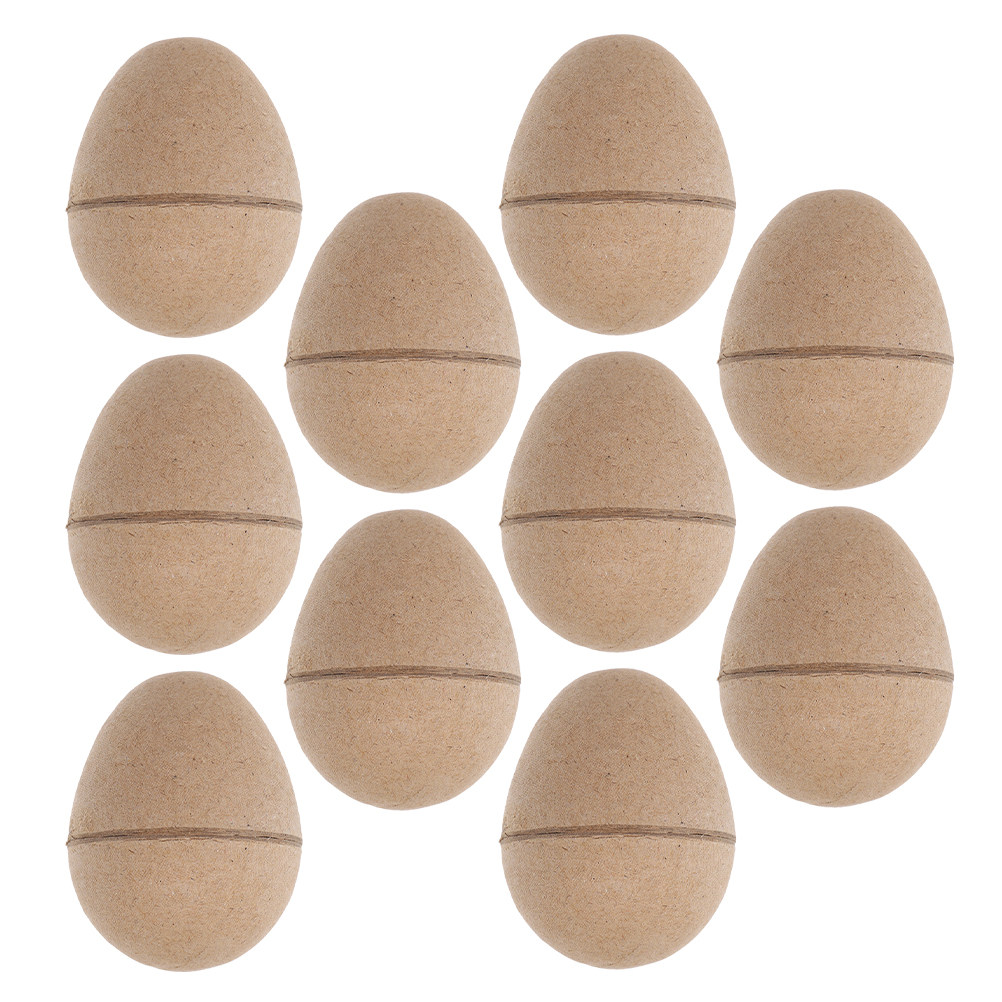 Art Craft Easter - 10 шт. бумажных яиц для творчества,