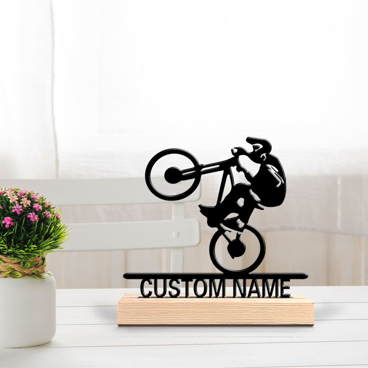 Art Craft Names - 1 шт. Модная металлическая статуэтка в