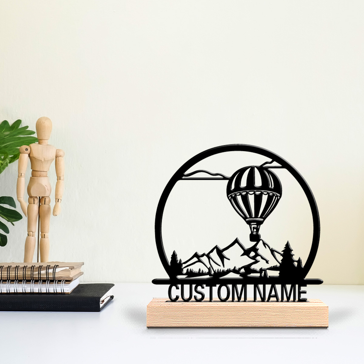 Art Craft Us - Металлическая статуэтка в виде воздушного шара