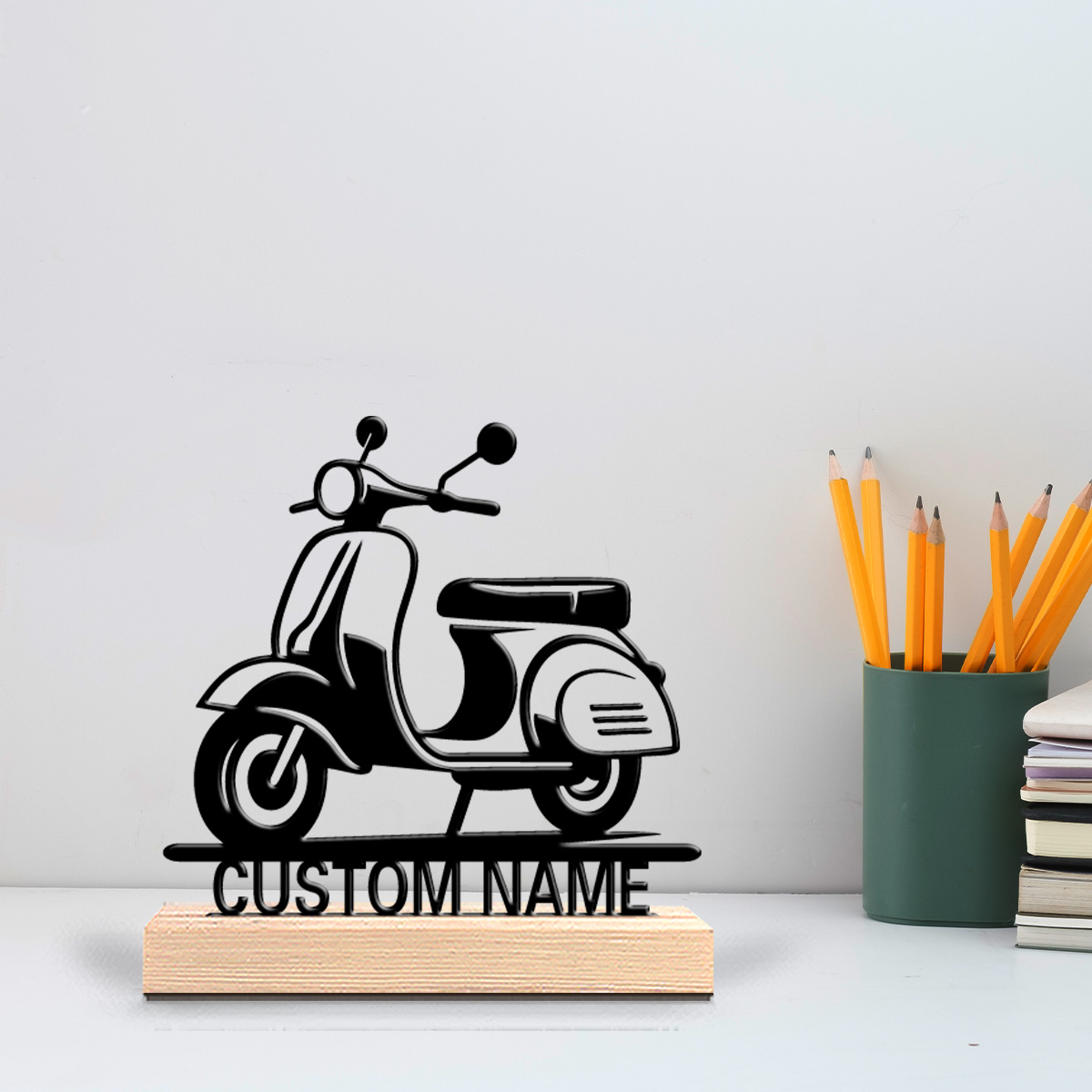 Art Craft Names - 1 шт. Современная металлическая статуэтка электровелосипеда