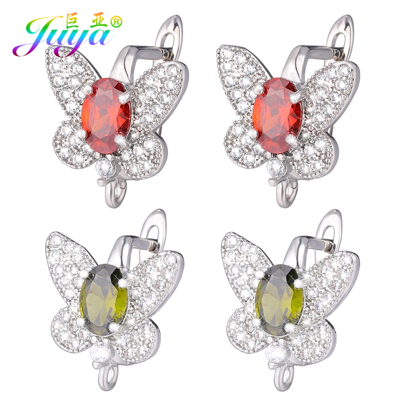 Art Craft Activity - Серьги-бабочки Juya с золотым и серебряным