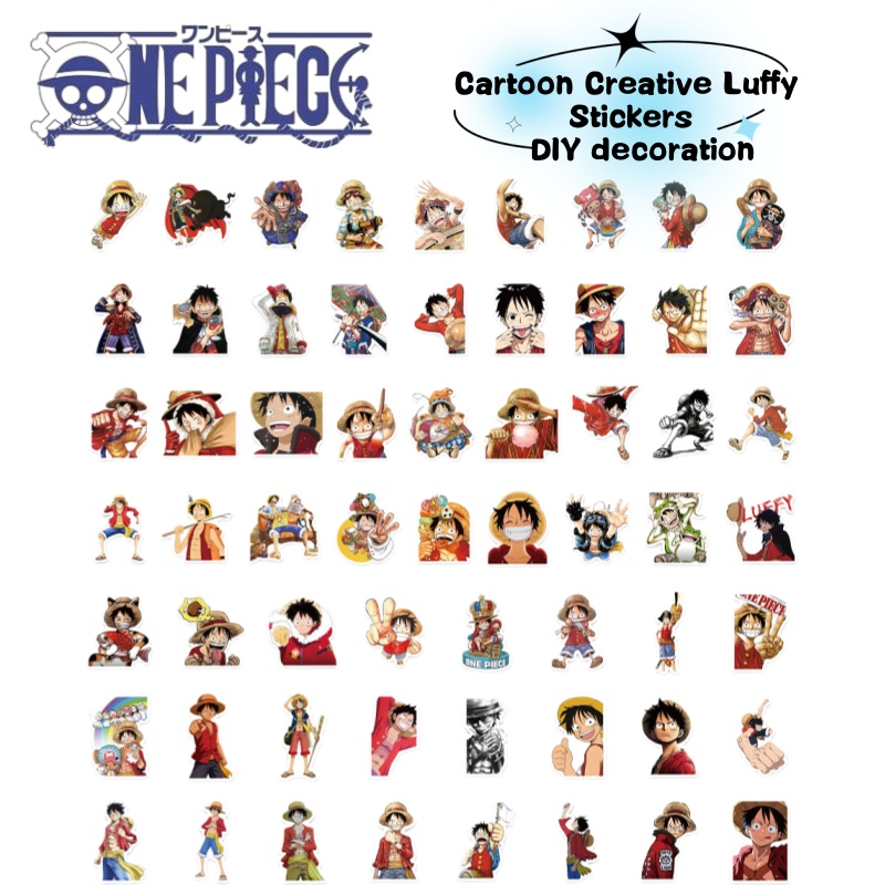Origami Paper Set - Наклейки с персонажем аниме One Piece