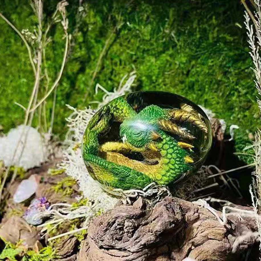 Статуя яйца лавового дракона с – обзор и цена Art Craft Easter
