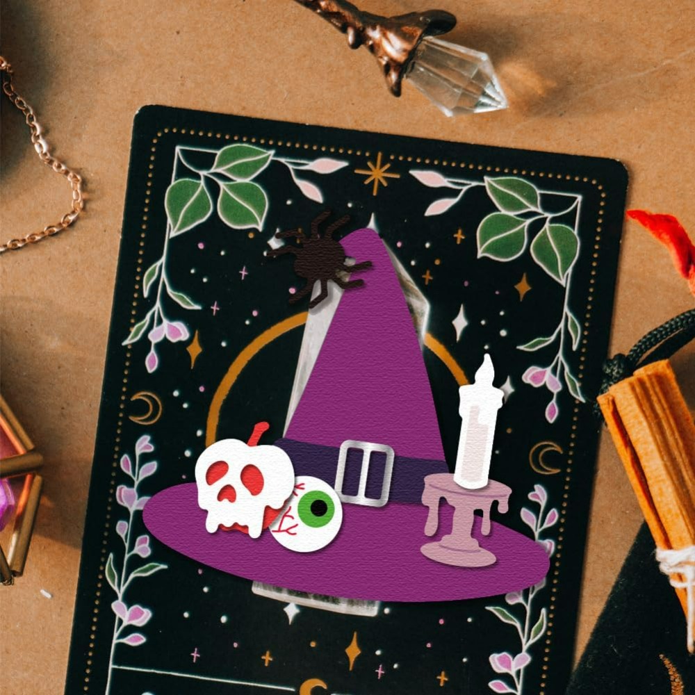 Штампы для резки шляпы ведьмы  – обзор и цена Art Craft Activity