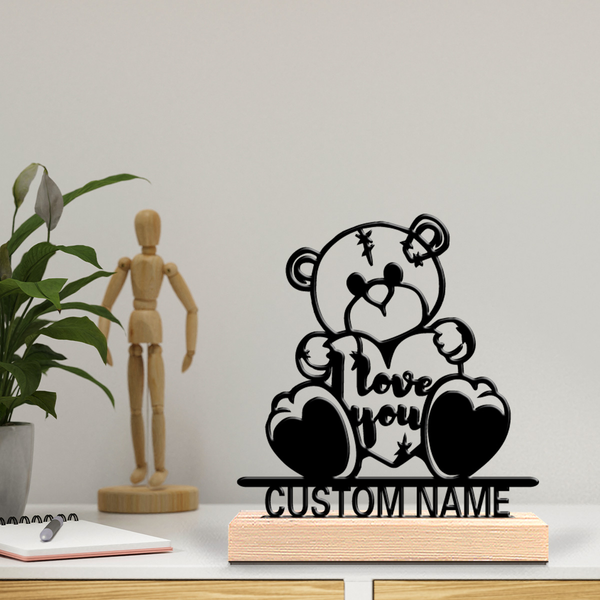 1 шт. Модная декоративная фигу – обзор и цена Art Craft Names