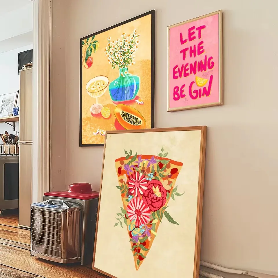 Постеры Just Eat It с едой и н – обзор и цена Art Craft Vase